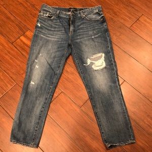 Boyfriend cropped jeans
